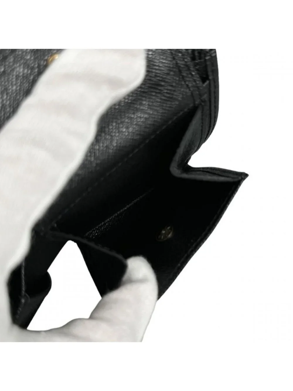Louis Vuitton Bifold Wallet Portefeuille Marco Epi Leather Black